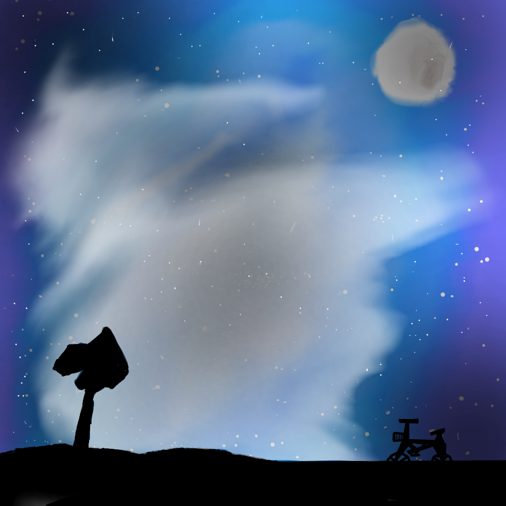 Cloudy Sky ( SPEED PAINT ) - ibisPaint