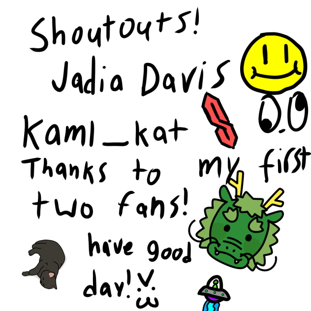 Shoutouts!