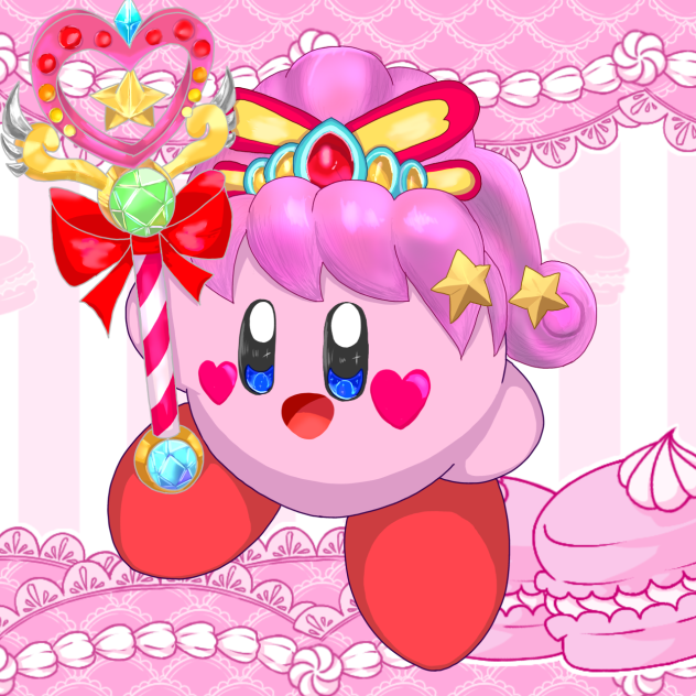 漫画星のカービィ　魔法少女にmake up!