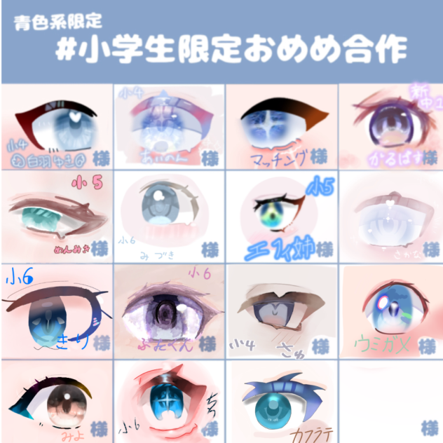 目合作したよ