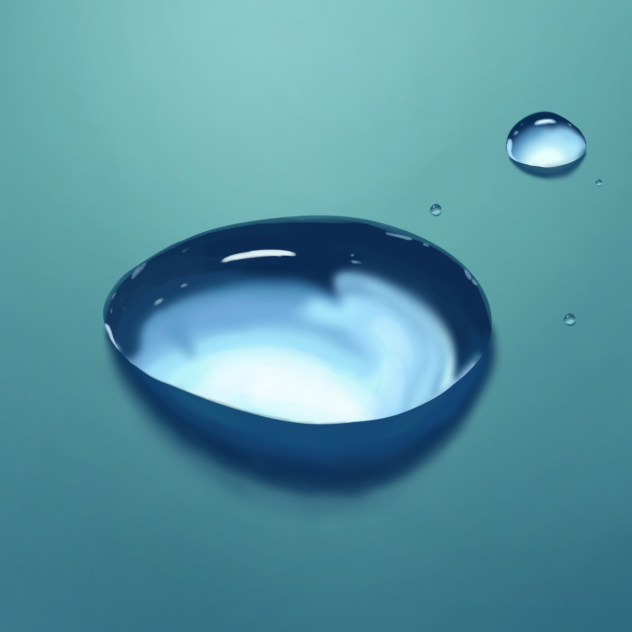 waterdrop realism