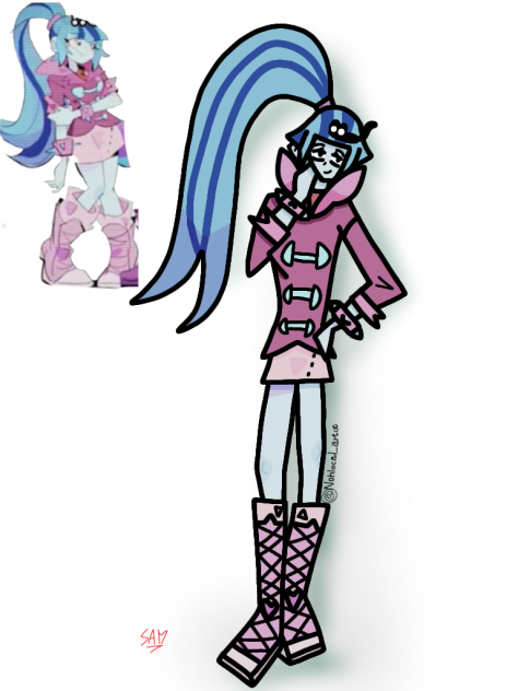 her in my style - ibisPaint