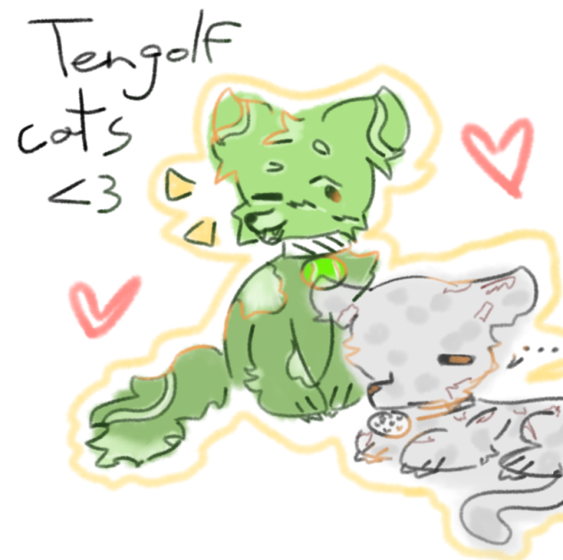 Tengolf cats!!!