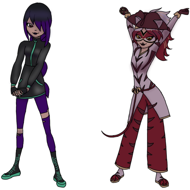 Captain Tigress and Julika