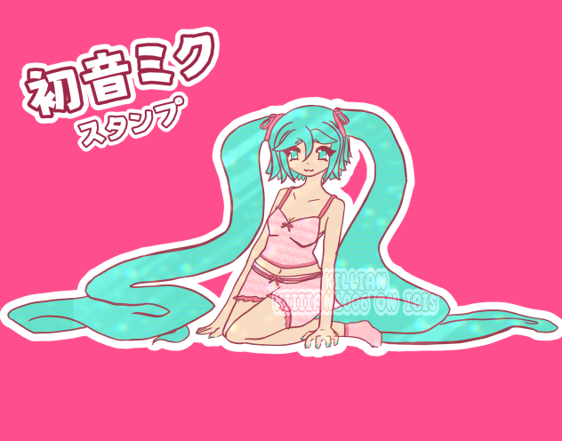 ミクスタンプ　Miku Sticker
