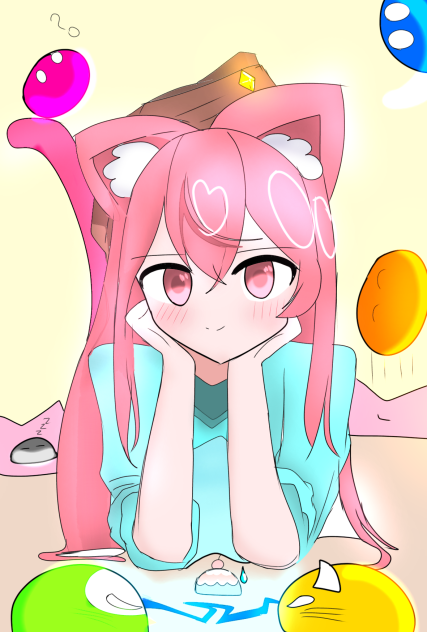 Anime cat girl