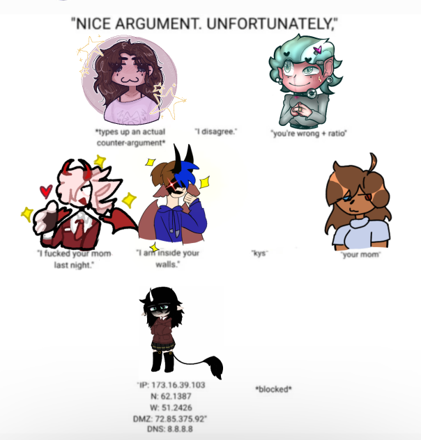 [NICE ARGUMENT. UNFORTUNATELY]