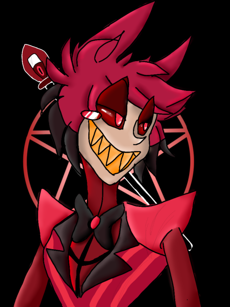 Alastor Hazbin Hotel fanart