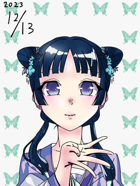 薬屋のひとりごと12口絵＜Ａ＞（額装高精細デジタルカラー）A3サイズ 薬屋のひとりごと 額装高精細デジタルカラー - infosquare