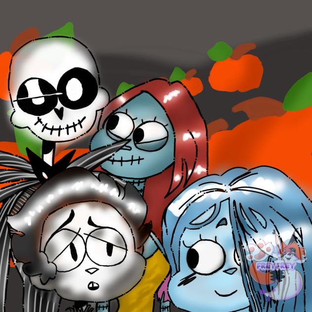 Crossover commission from my aunts bff