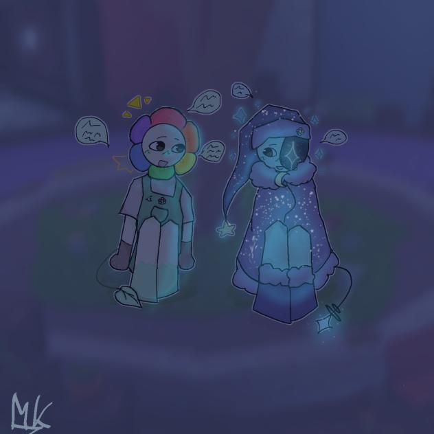 Past memories… - Moonflower Fanart! 🌙 🌼