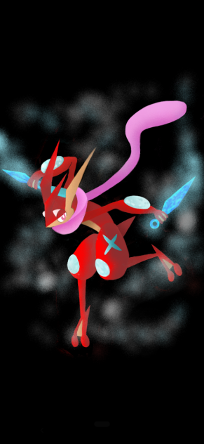 ゲッコウガ(赤)