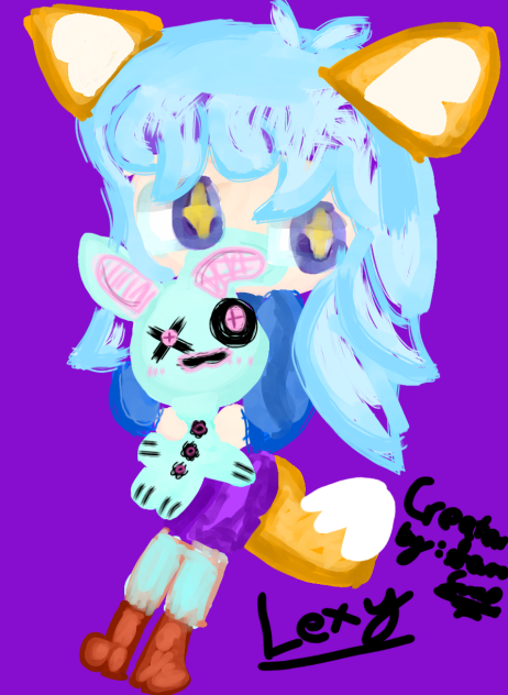 Lexy the Half human and Half fox