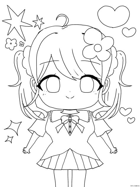 せりっちぬりえ！