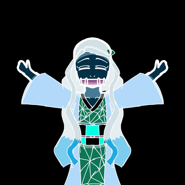 Nezuko w invert colors!!