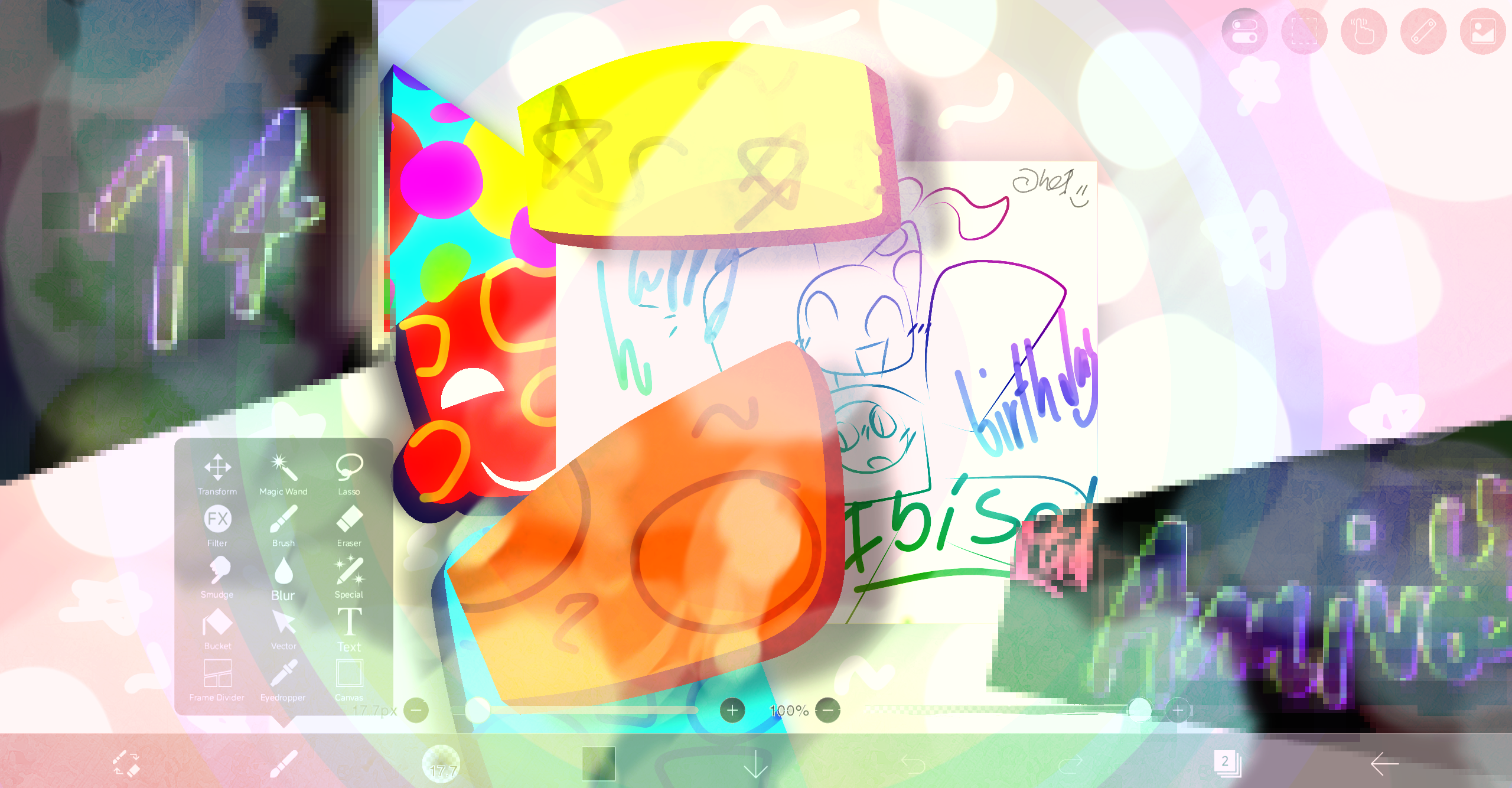 Happy 14th anniversary IBIS!! - ibisPaint