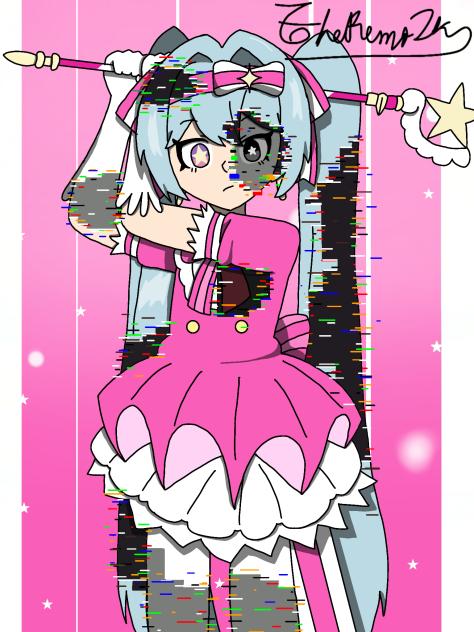 Miku de la canción Retry Now