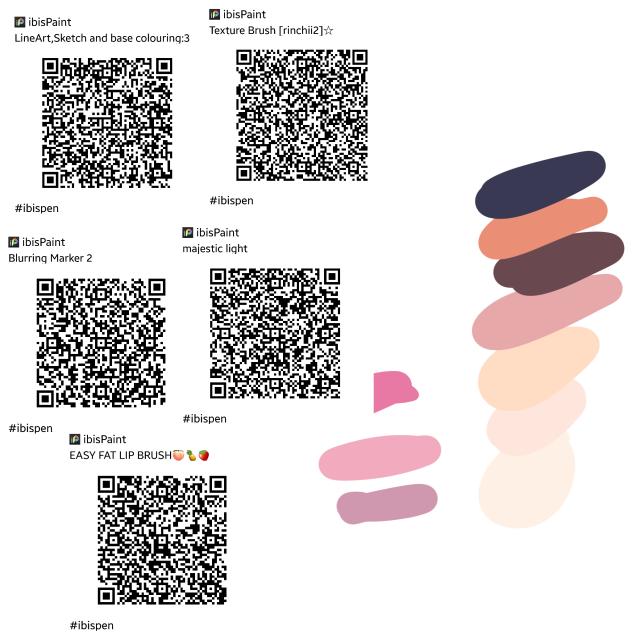 my brushes and colors - ibisPaint