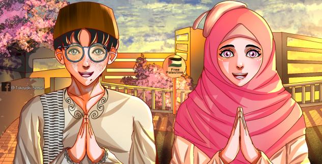 Muslim Eid Anime