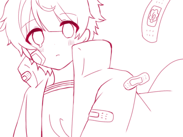 ＋ワンダラー＋ 塗り絵　色付き