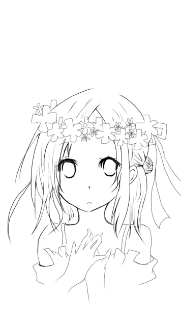 藤宮香織 線画