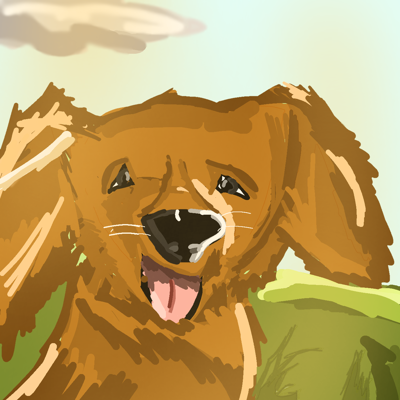 dog - ibisPaint