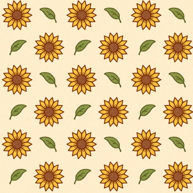 Sunflower pattern