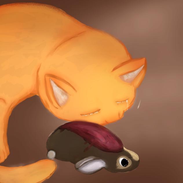 The Cat And The Rabbit. 🐱💔🐰