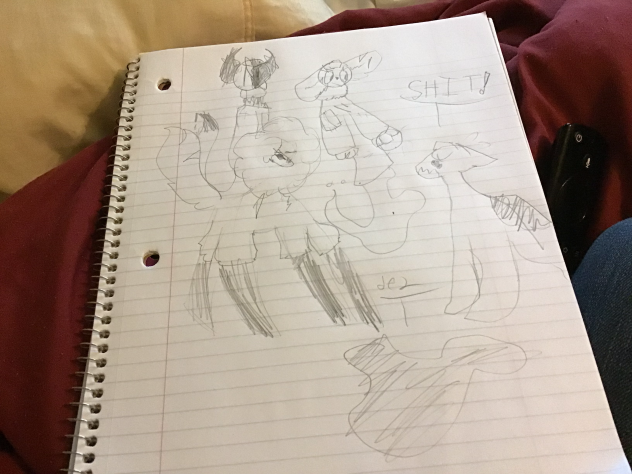 Drawing for the fanart contest