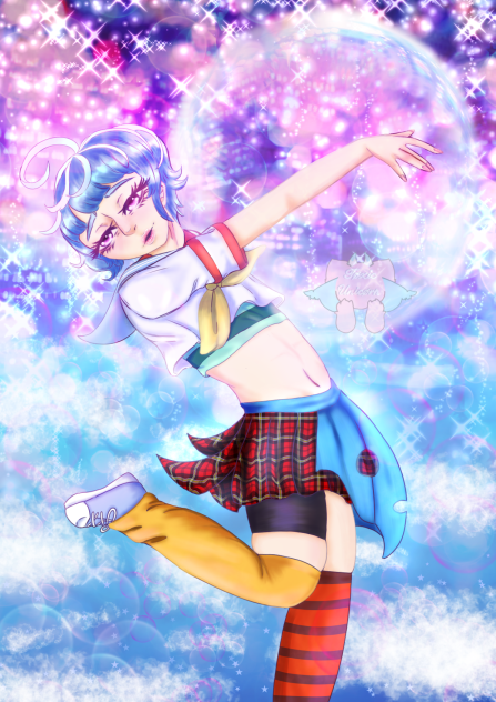 Bubble fan art