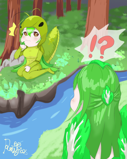 🦗 MEETS 🥬!!