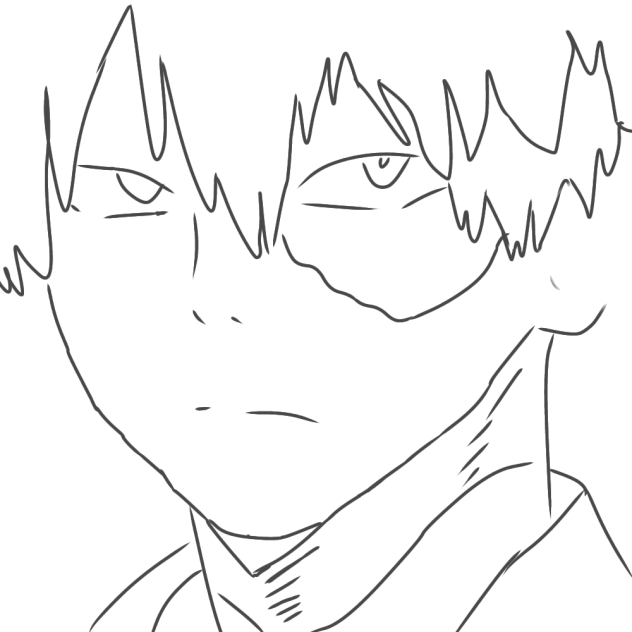 Todoroki color yourself ibisPaint