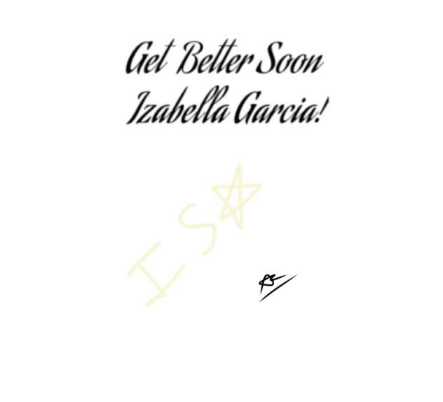 Get better soon!