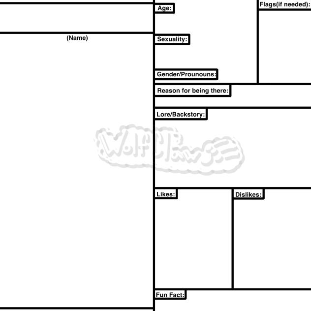 Character Sheet Template - ibisPaint
