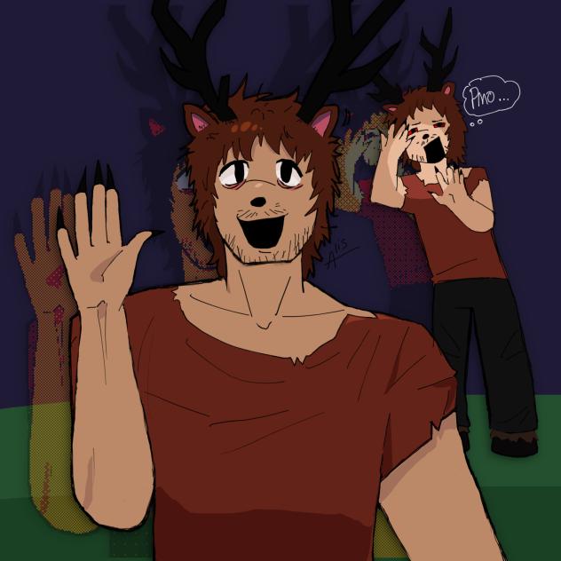 the deer