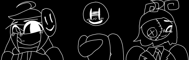 A banner for a comic