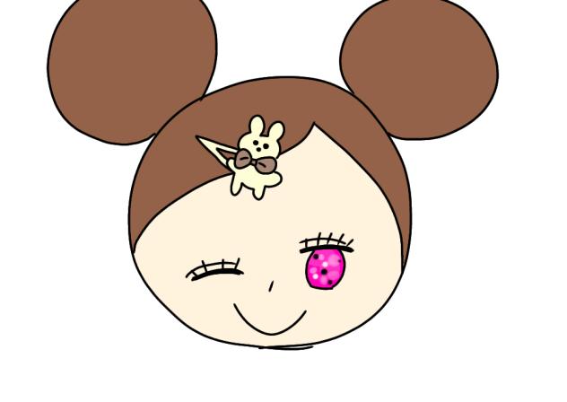２つおだんごの女の子