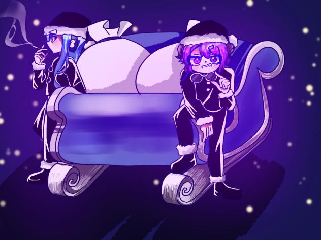 ブラックサンタ！！