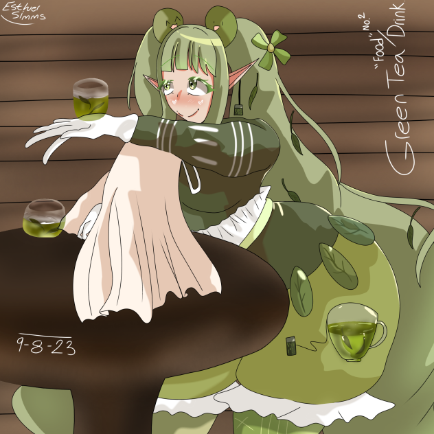 Green Tea 🍵 [Food as People 2] [RANDOM]