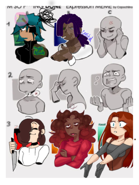 IM SO F---ING DONE Expression meme - ibisPaint