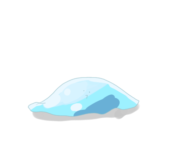 見ると涼しくなるアニメーション