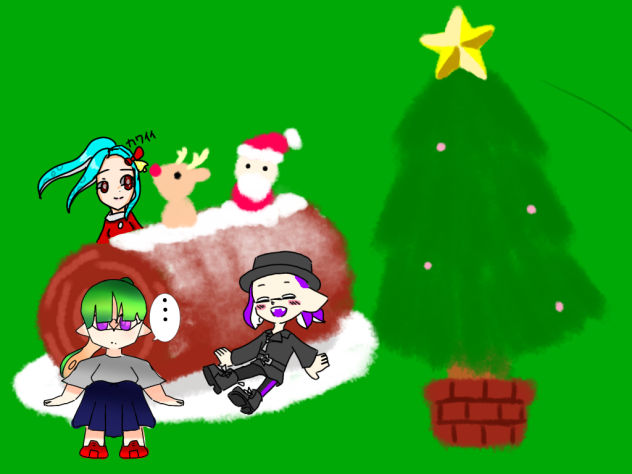 クリスマス！合作！