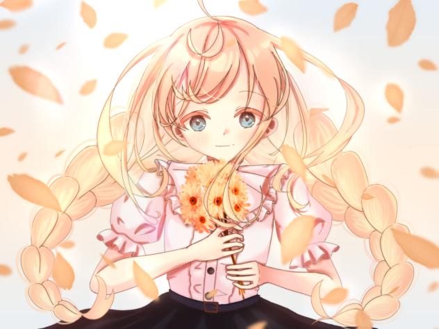 マーガレットの花束を