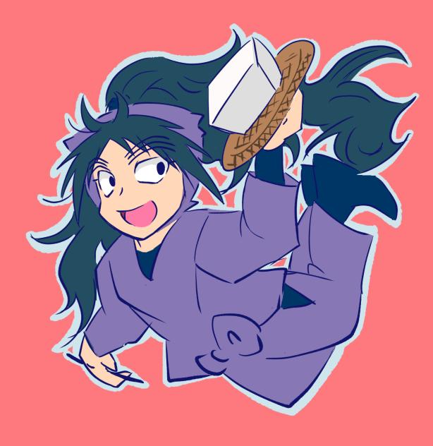 らくがき久々知くん