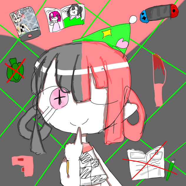 描いたぞ〜