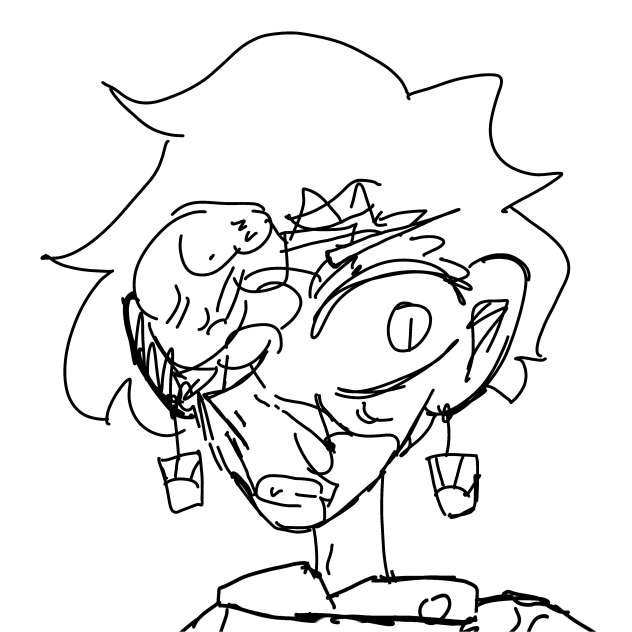 Demon king Tanjiro! (lineart)