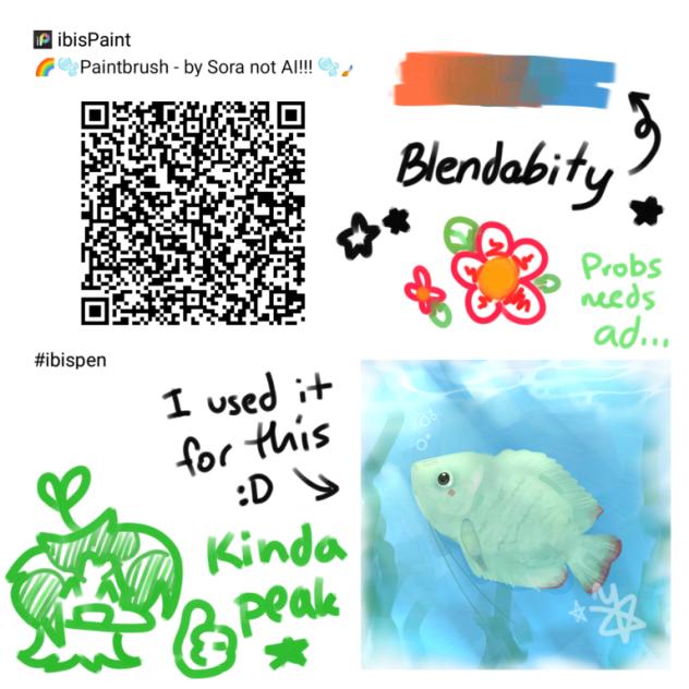 Brushy QR!!!🫧🌈