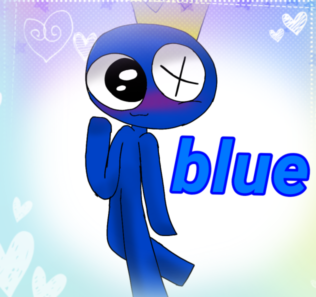 blue