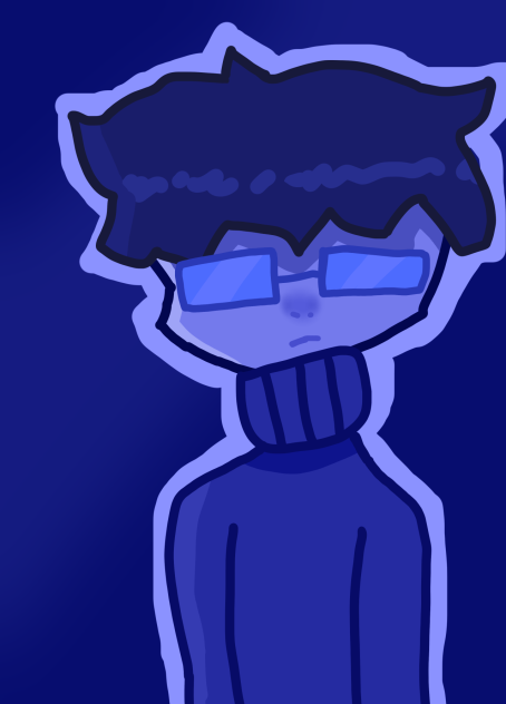 cobalt bee as a human #36