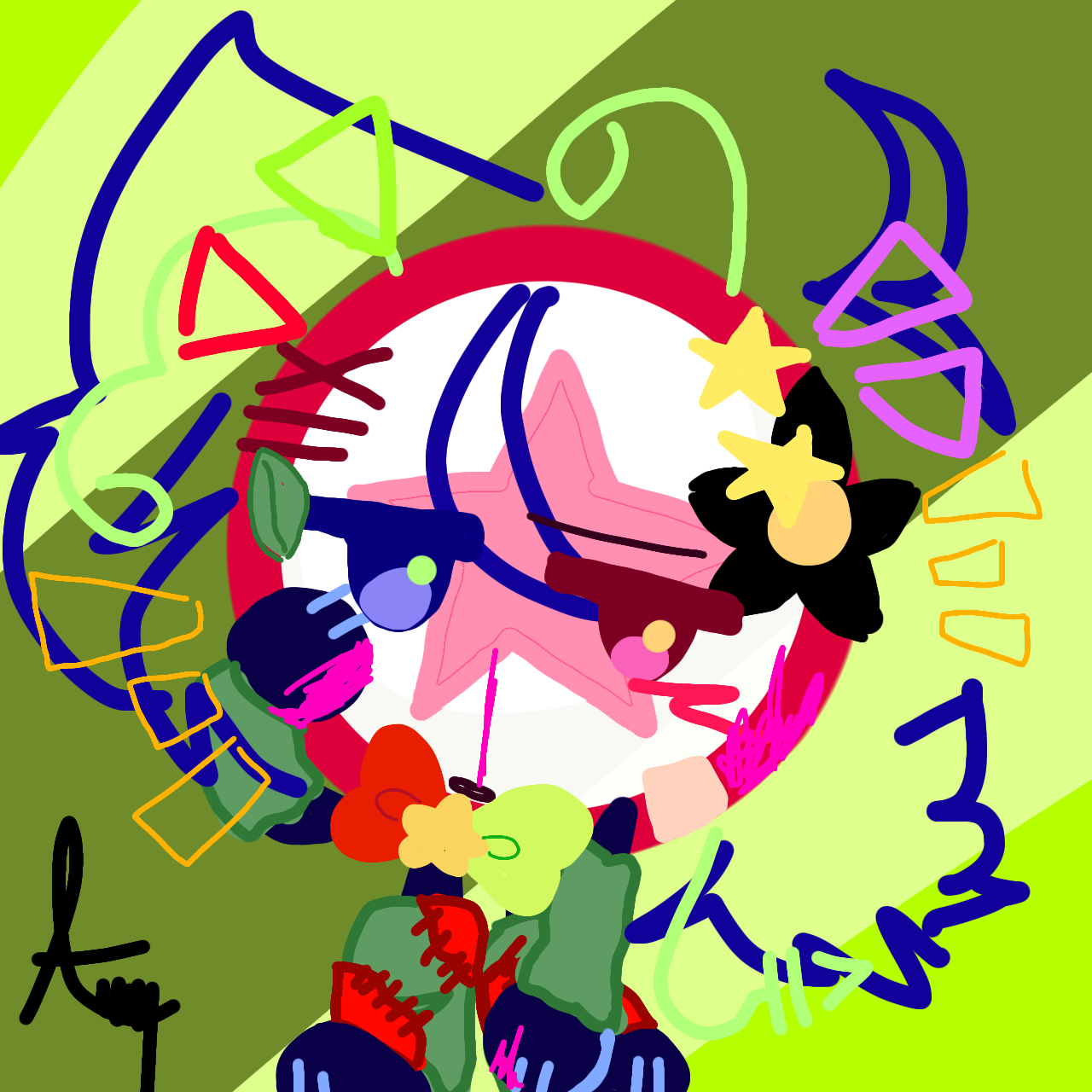 silly art of my oc Patchi xd - ibisPaint